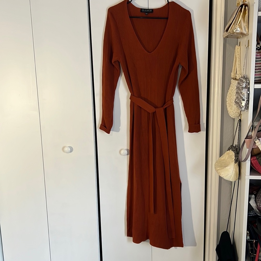 Eloquii sweater dress, size 14/16